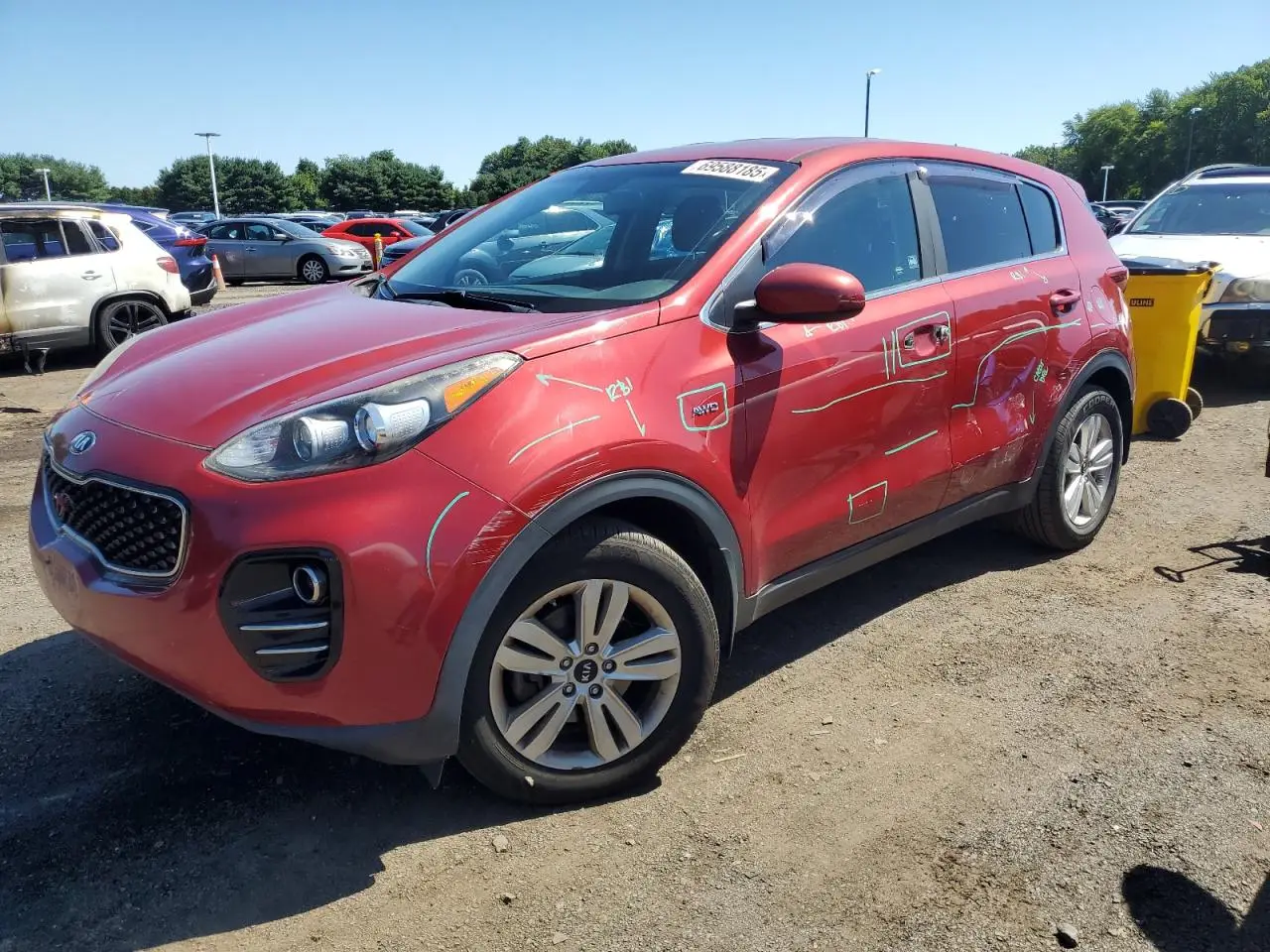 KIA SPORTAGE 2018. Lot# 69588185. VIN KNDPMCAC6J7400814. Photo 1