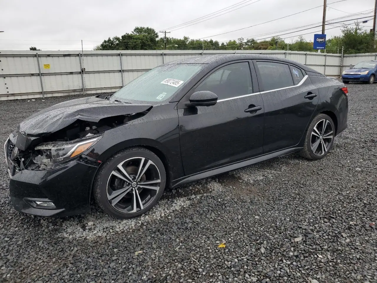NISSAN SENTRA 2021. Lot# 69872485. VIN 3N1AB8DV9MY284844. Photo 1