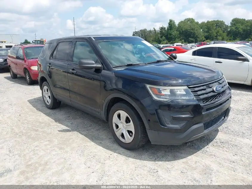 FORD POLICE INTERCEPTOR 2017. Lot# 43005741. VIN 1FM5K8AR8HGE14461. Photo 1