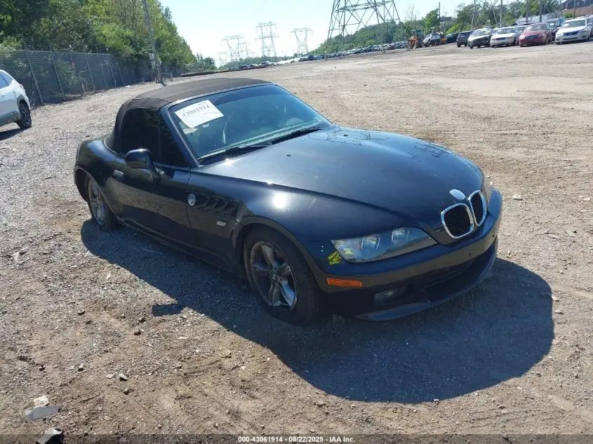 BMW Z3 2001. Lot# 43061914. VIN WBACN33451LK46442. Photo 1