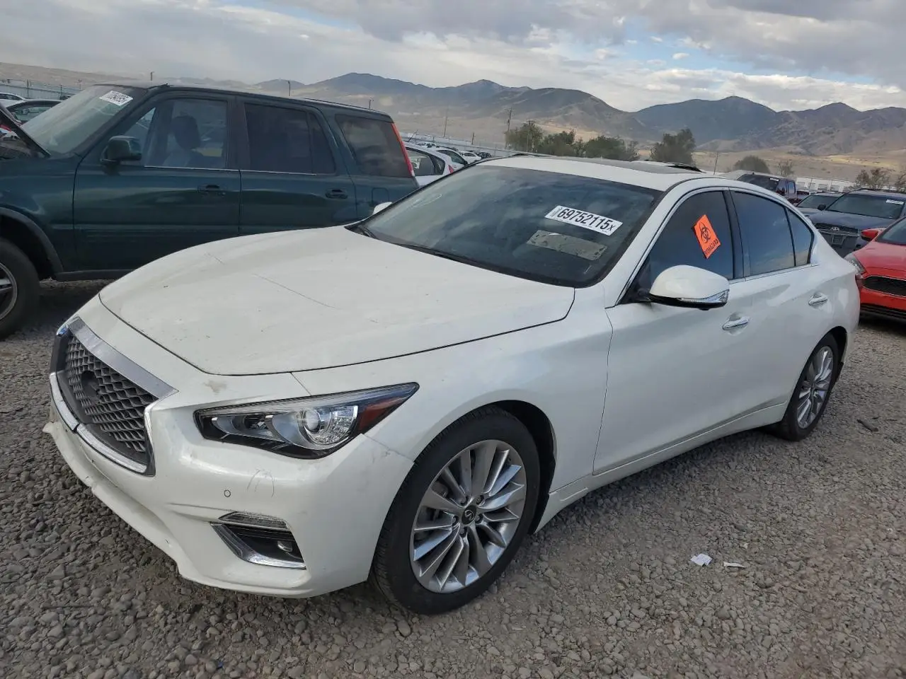 INFI Q50 2021. Lot# 69752115. VIN JN1EV7BR7MM754686. Photo 1