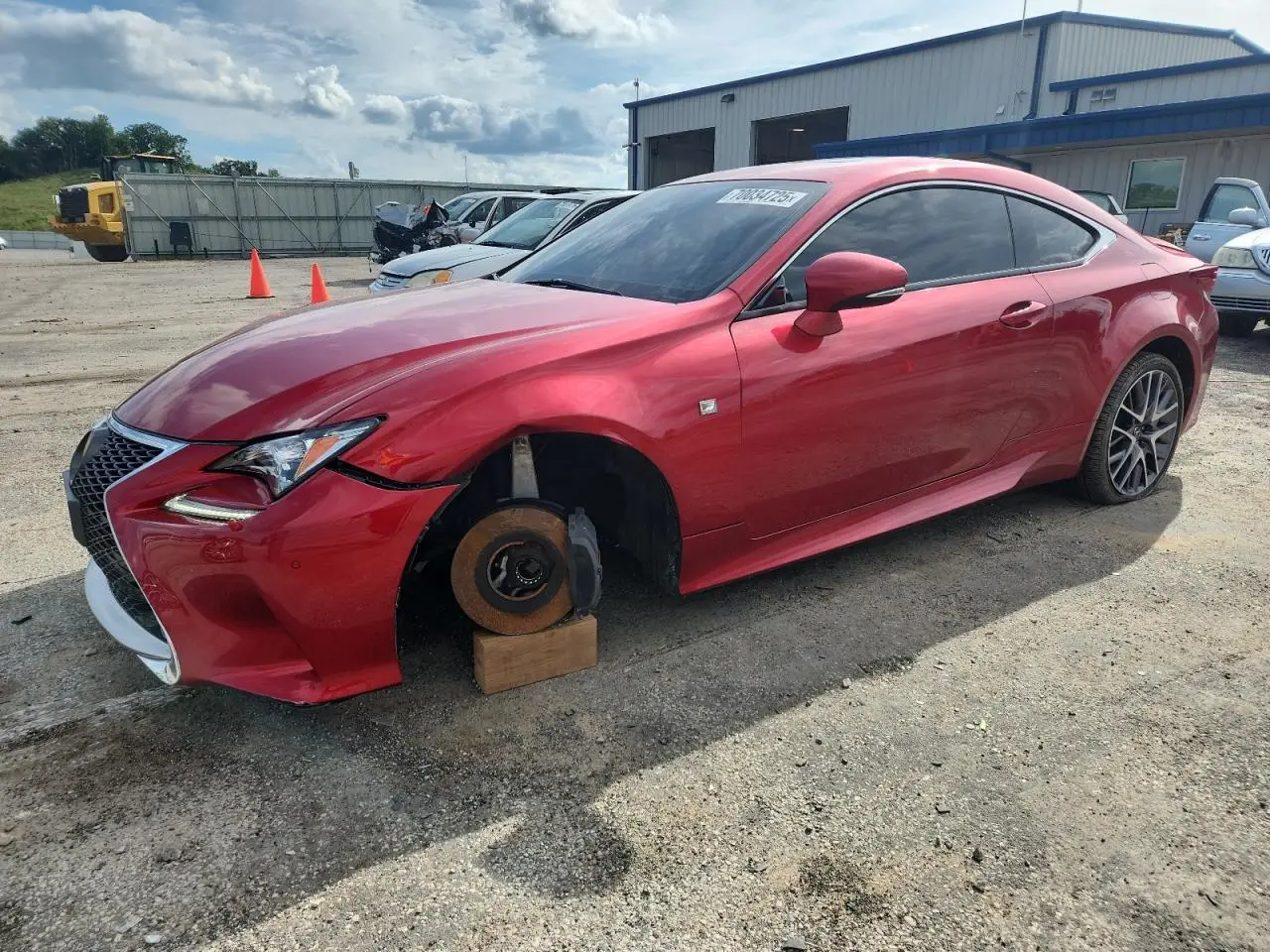 LEXUS RC300 2018. Lot# 70034725. VIN JTHS85BC4J5004500. Photo 1