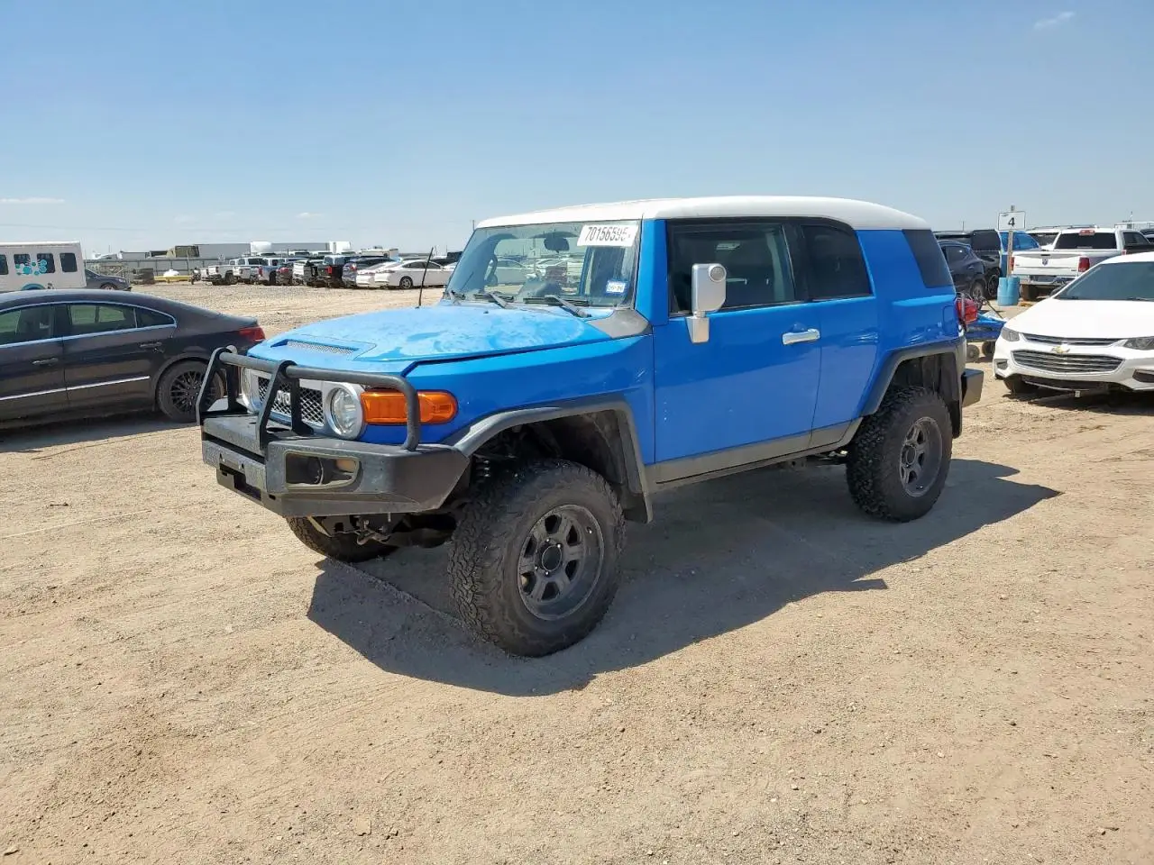 TOYOTA FJ CRUISER 2007. Lot# 70156595. VIN JTEBU11FX70054174. Photo 1