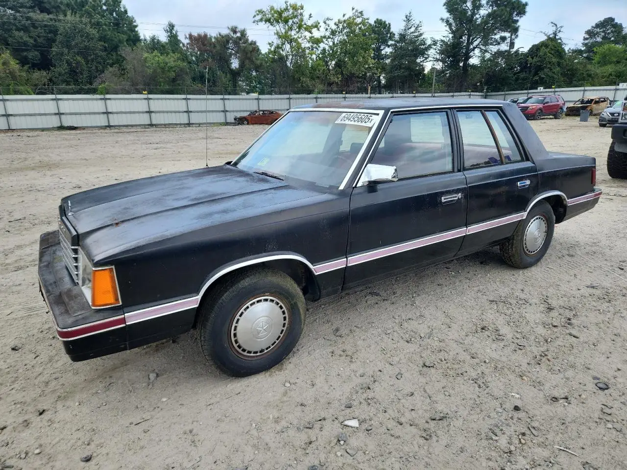 DODGE ARIES 1983. Lot# 69495605. VIN 1B3BD26C1DF136927. Photo 1