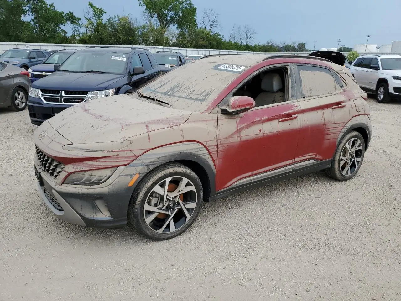 HYUNDAI KONA 2022. Lot# 68596325. VIN KM8K5CA32NU789994. Photo 1