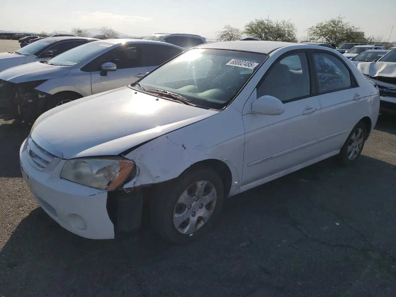 KIA SPECTRA 2006. Lot# 70401085. VIN KNAFE121165239573. Photo 1