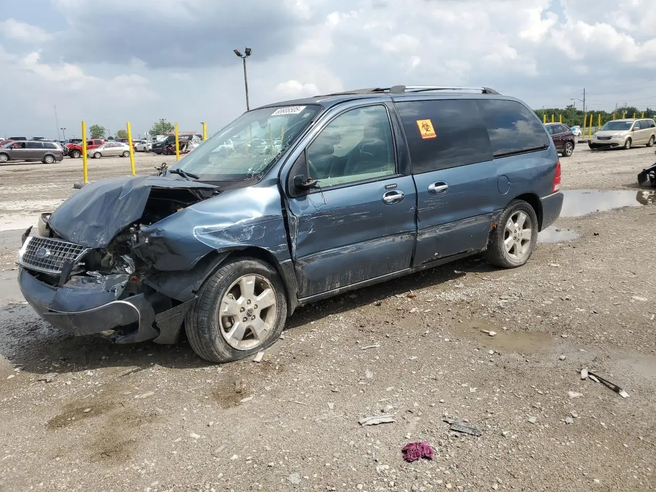 FORD FREESTAR 2006. Lot# 68908505. VIN 2FMDA58206BA06272. Photo 1