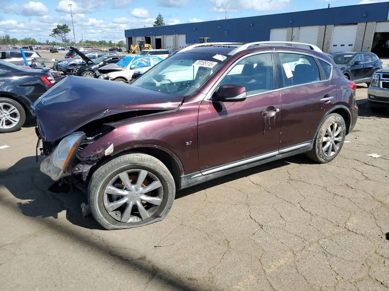 INFINITI QX50 2017. Lot# 70155115. VIN JN1BJ0RR0HM400350. Photo 1