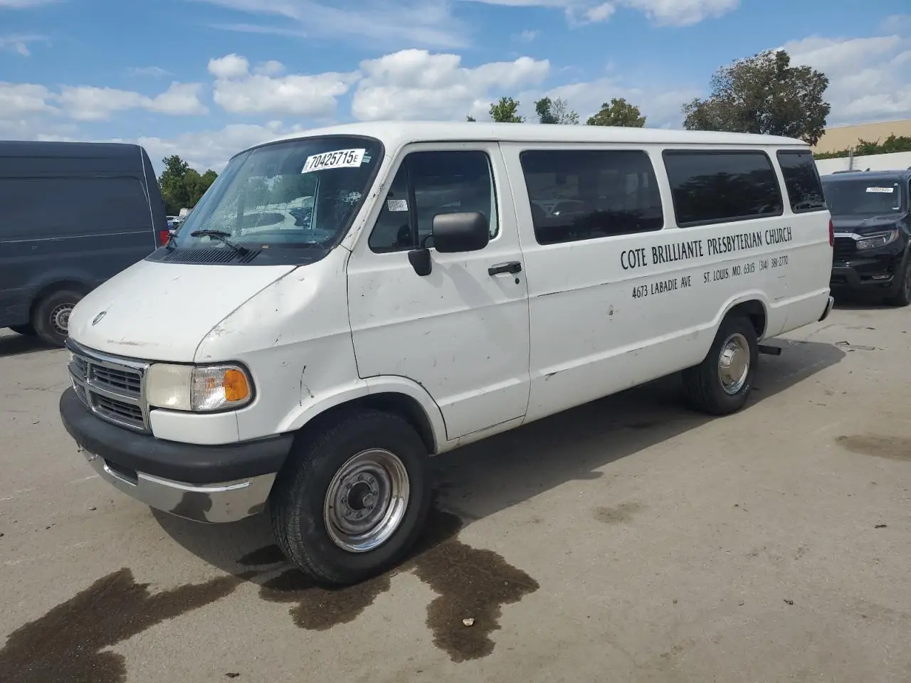 DODGE B SERIES 1996. Lot# 70425715. VIN 2B5WB35Z4TK190572. Photo 1