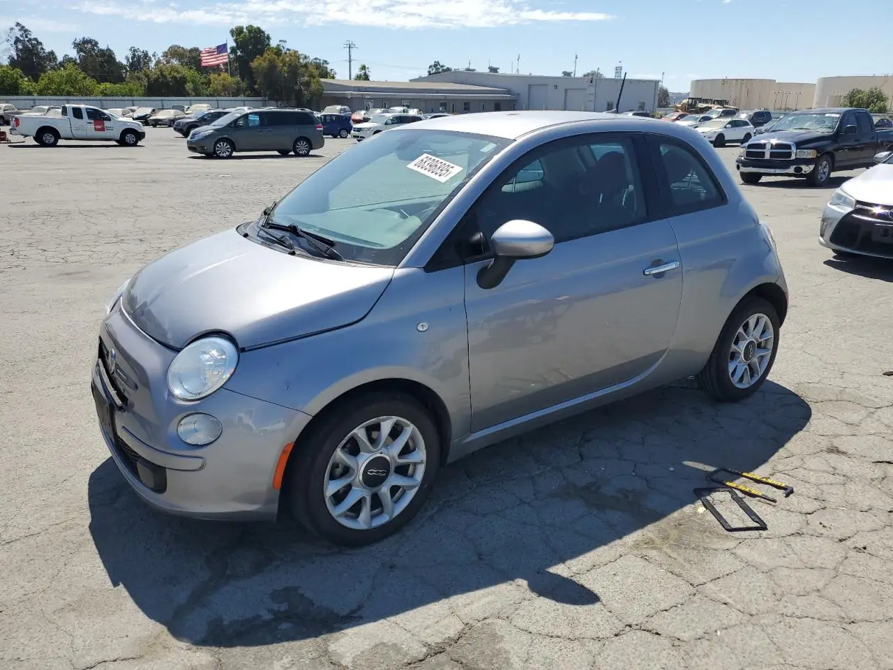 FIAT 500 2017. Lot# 68396895. VIN 3C3CFFKR6HT694433. Photo 1