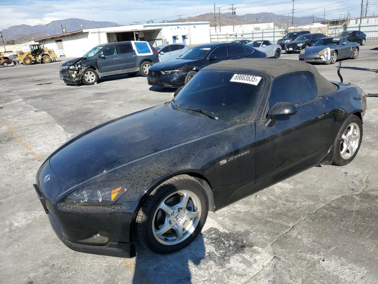 HONDA S2000 2000. Lot# 69883635. VIN JHMAP1144YT001023. Photo 1