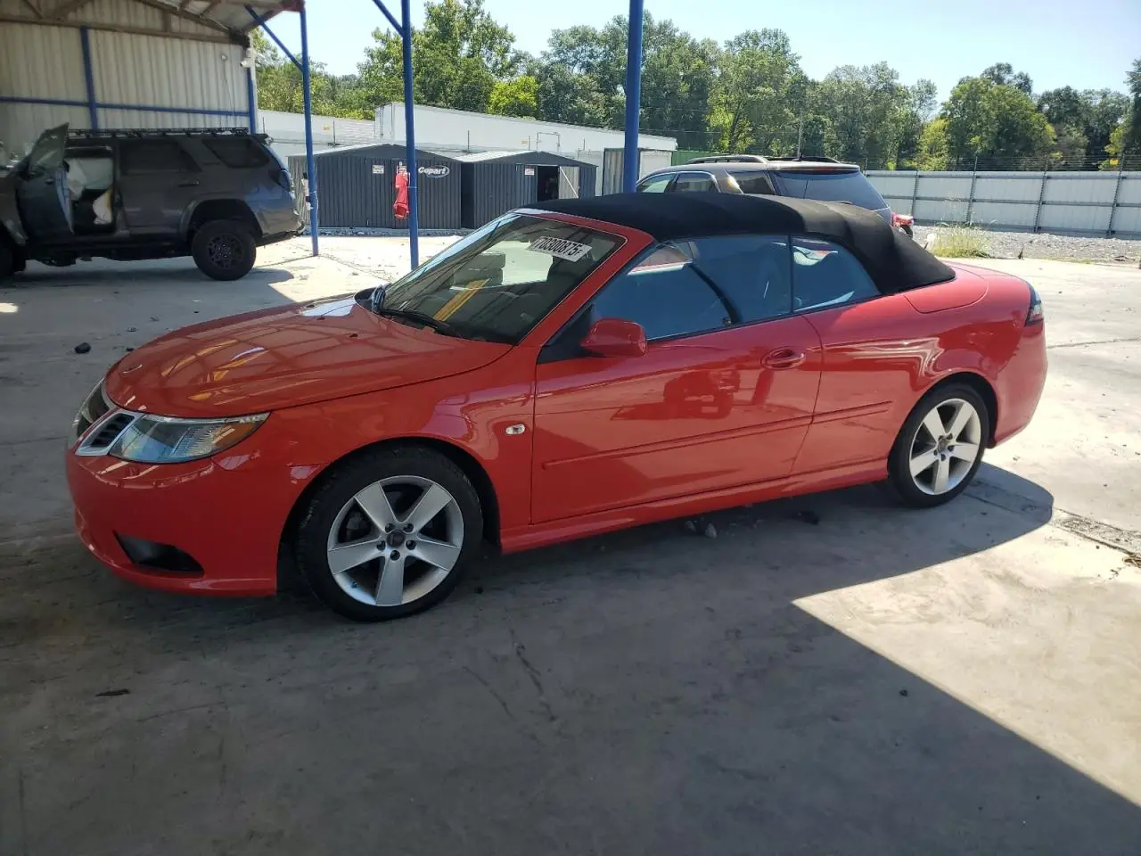 SAAB 9 3 2010. Lot# 70300875. VIN YS3FA7CY9A1611246. Photo 1