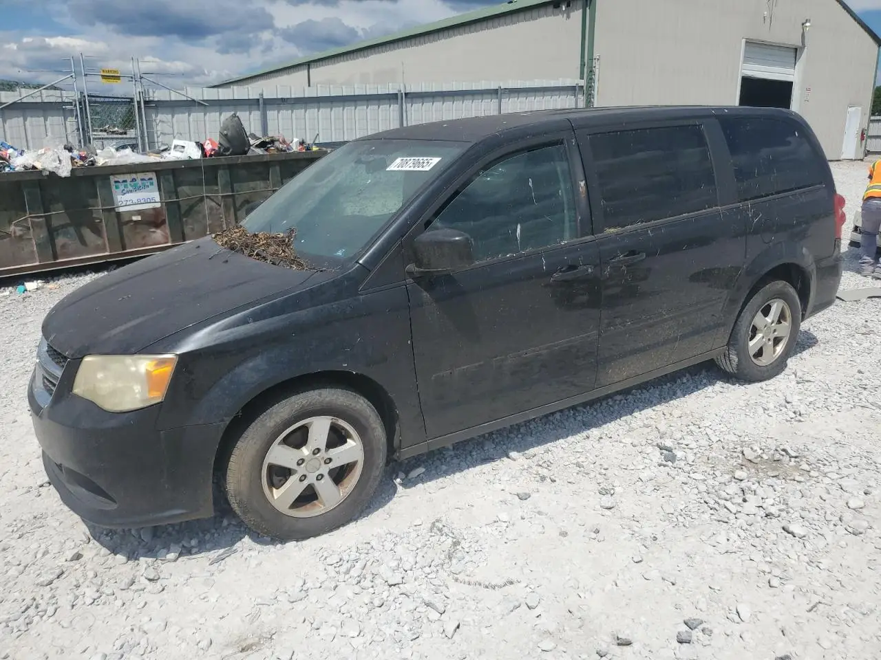 DODGE CARAVAN 2013. Lot# 70879665. VIN 2C4RDGCG0DR503228. Photo 1