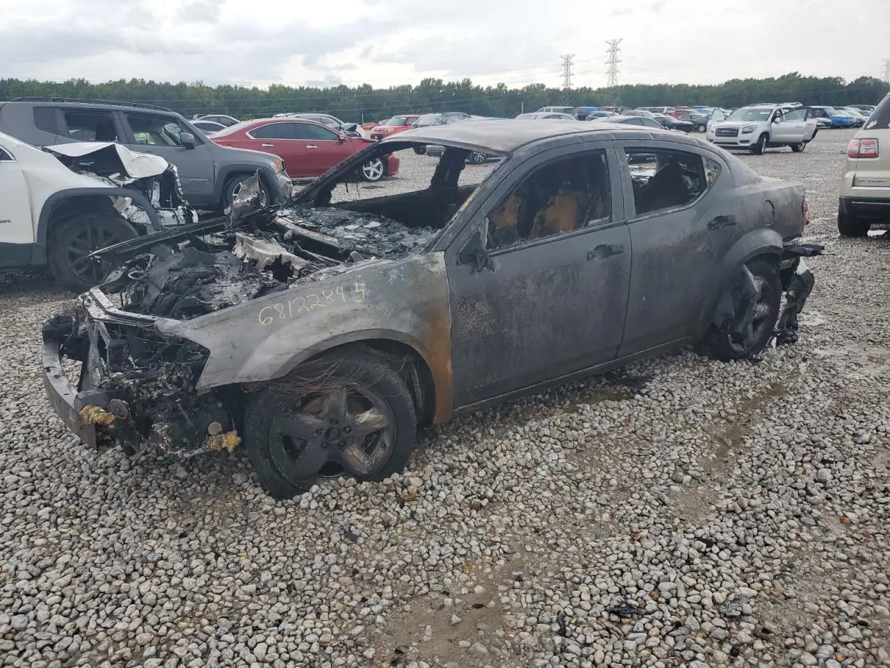 DODGE AVENGER 2013. Lot# 68122845. VIN 1C3CDZABXCN141725. Photo 1