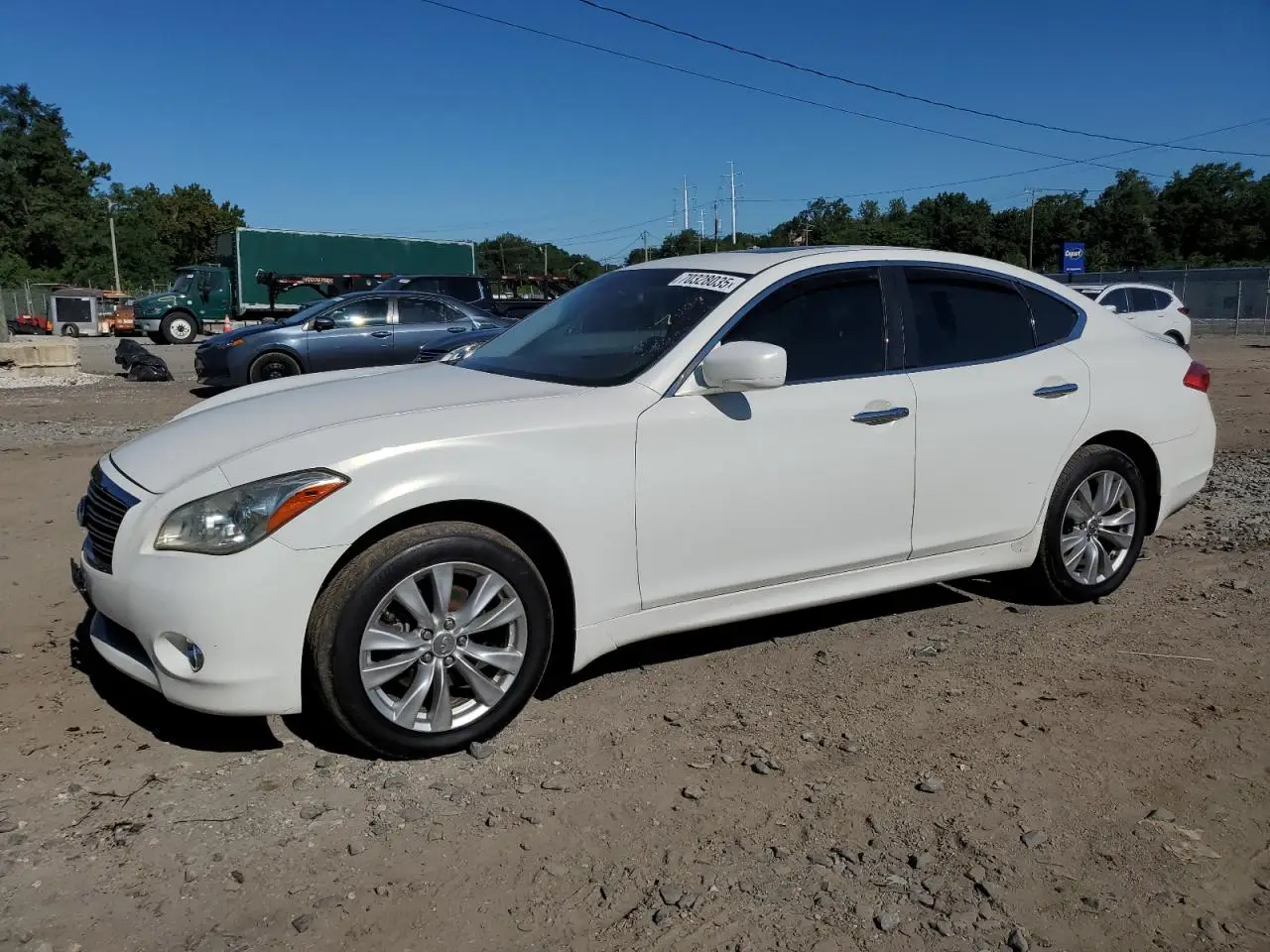 INFINITI M37 2011. Lot# 70328035. VIN JN1BY1AR8BM370714. Photo 1