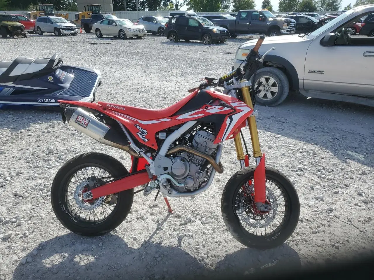 HONDA CRF CYCLE 2018. Lot# 70224515. VIN MLHMD441XJ5103671. Photo 1