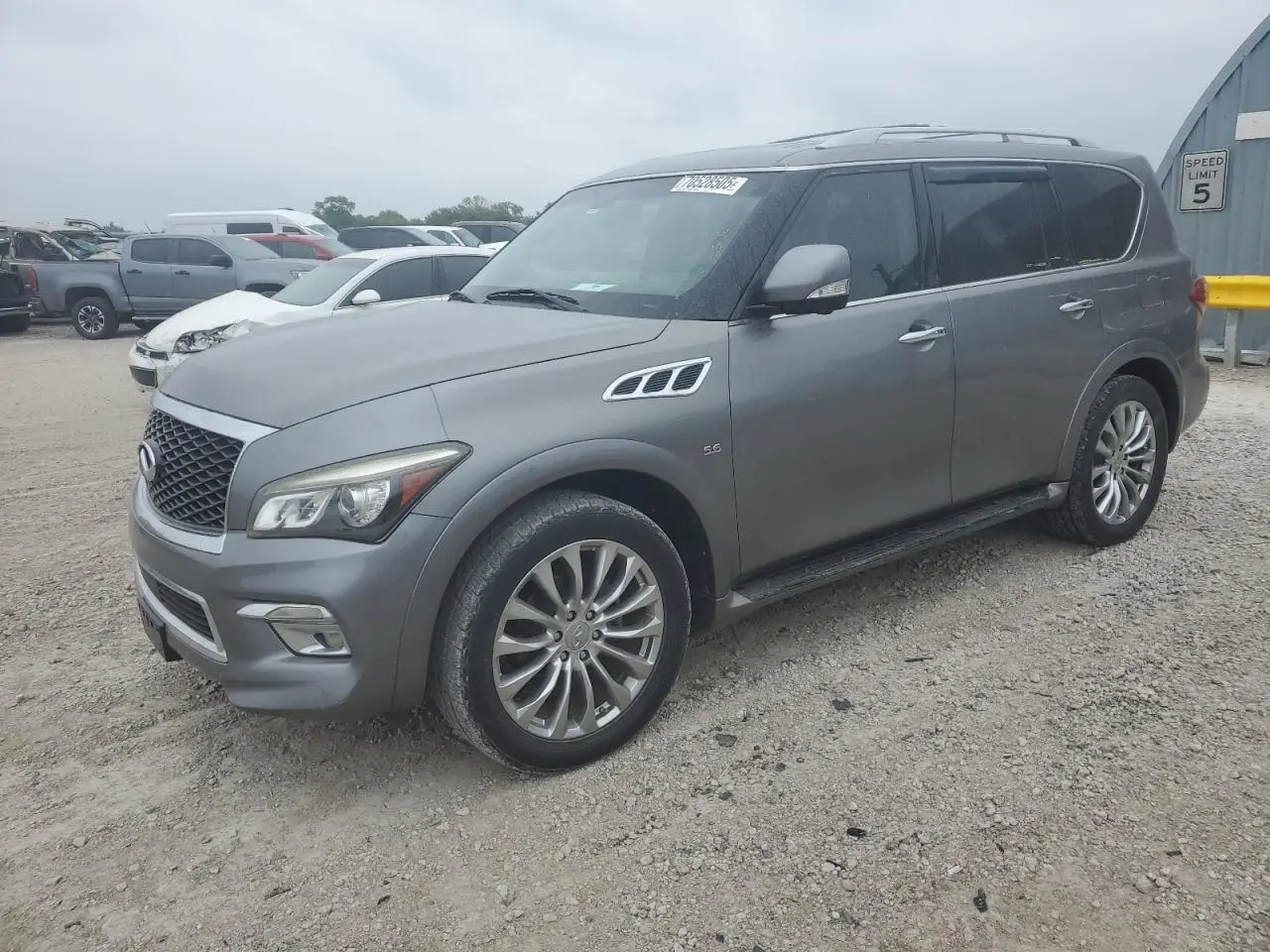 INFINITI QX80 2015. Lot# 70528505. VIN JN8AZ2NF0F9571676. Photo 1