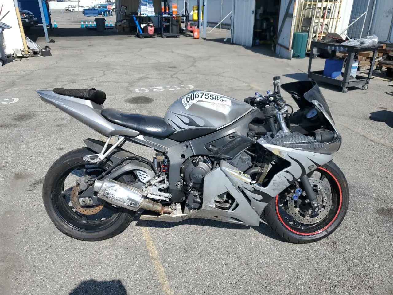 YAMAHA R6 2004. Lot# 60675585. VIN JYARJ06YX4A002271. Photo 1