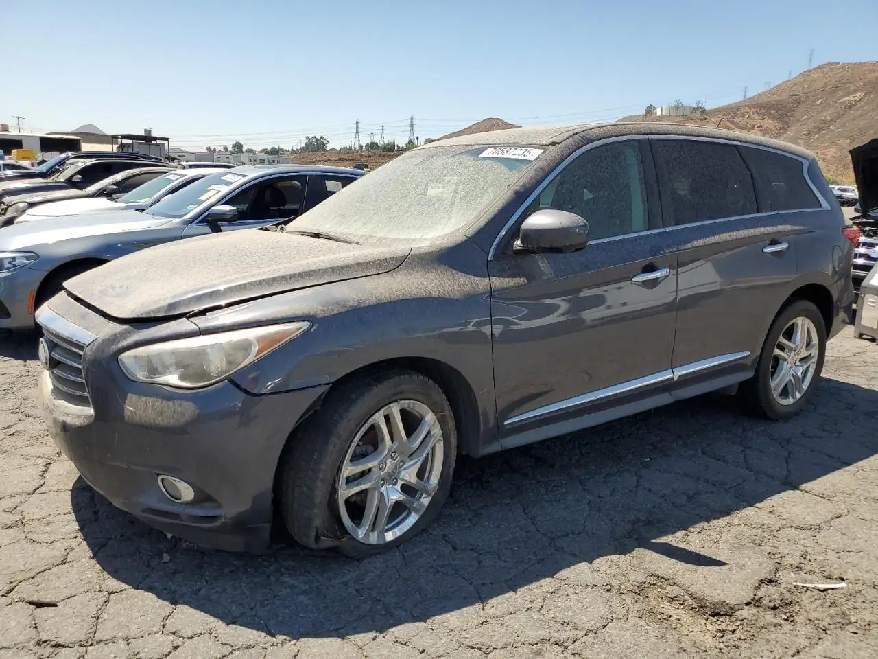 INFINITI JX35 2013. Lot# 70587235. VIN 5N1AL0MN6DC313488. Photo 1