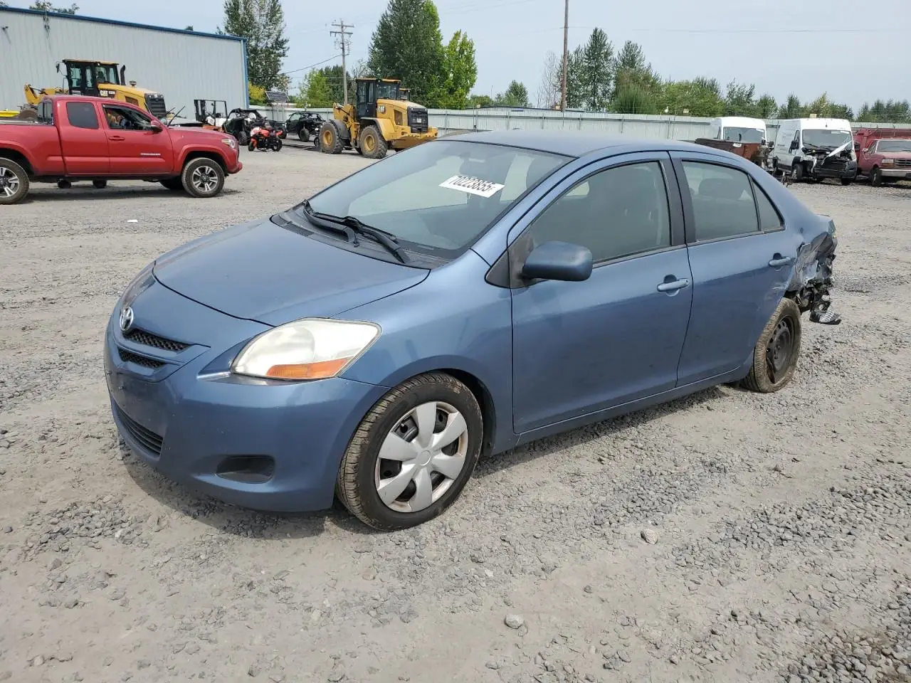 TOYOTA YARIS 2008. Lot# 70223855. VIN JTDBT903481277917. Photo 1