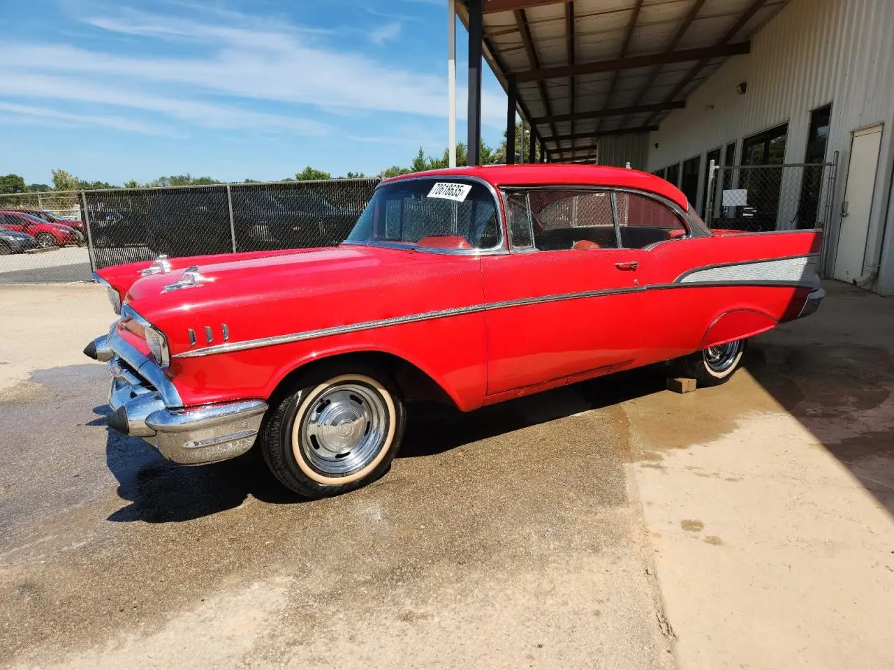 CHEVROLET BEL AIR 1957. Lot# 70618635. VIN VC5TT186508. Photo 1