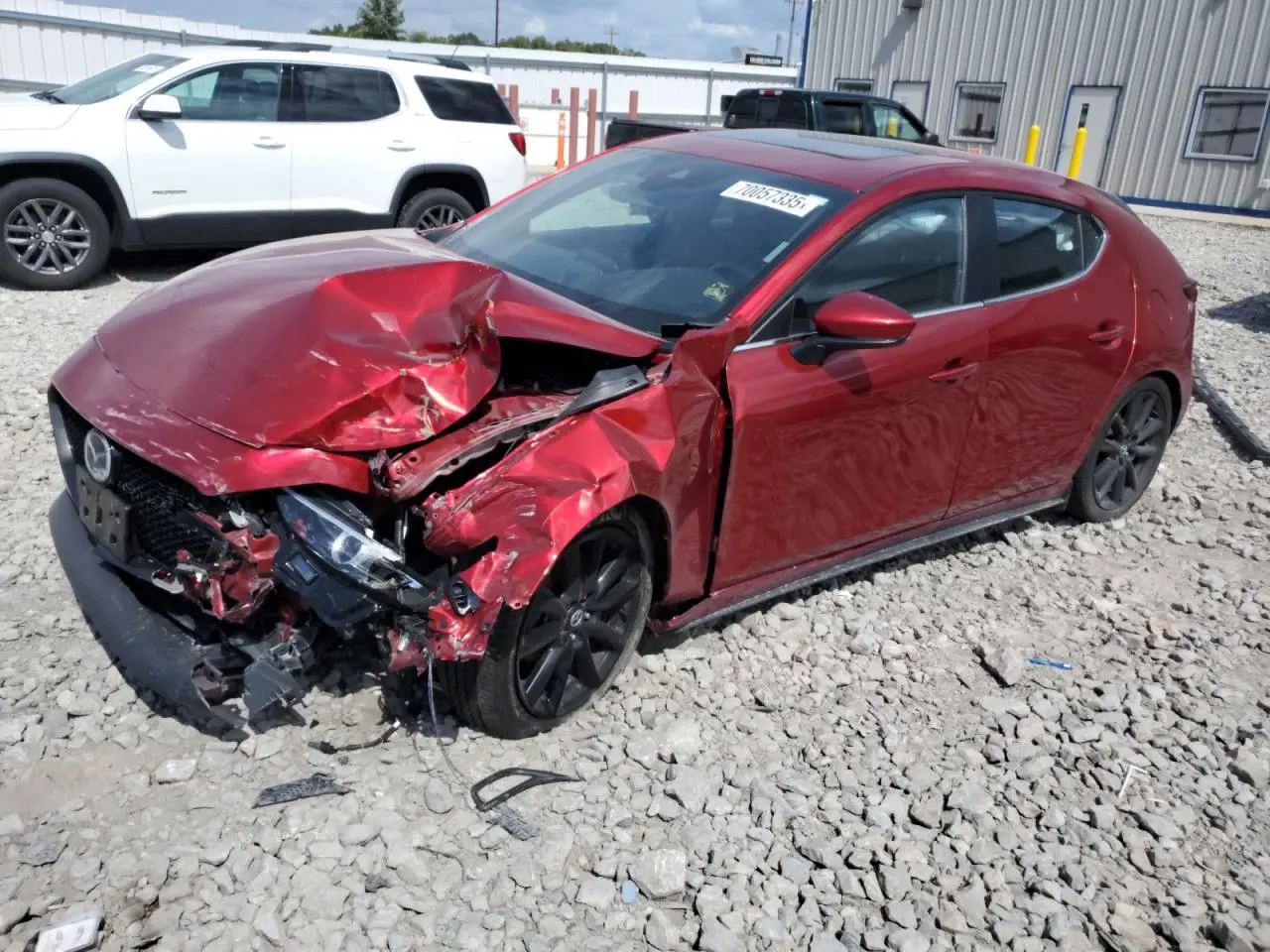 MAZDA 3 2022. Lot# 70057335. VIN JM1BPALL0N1500273. Photo 1
