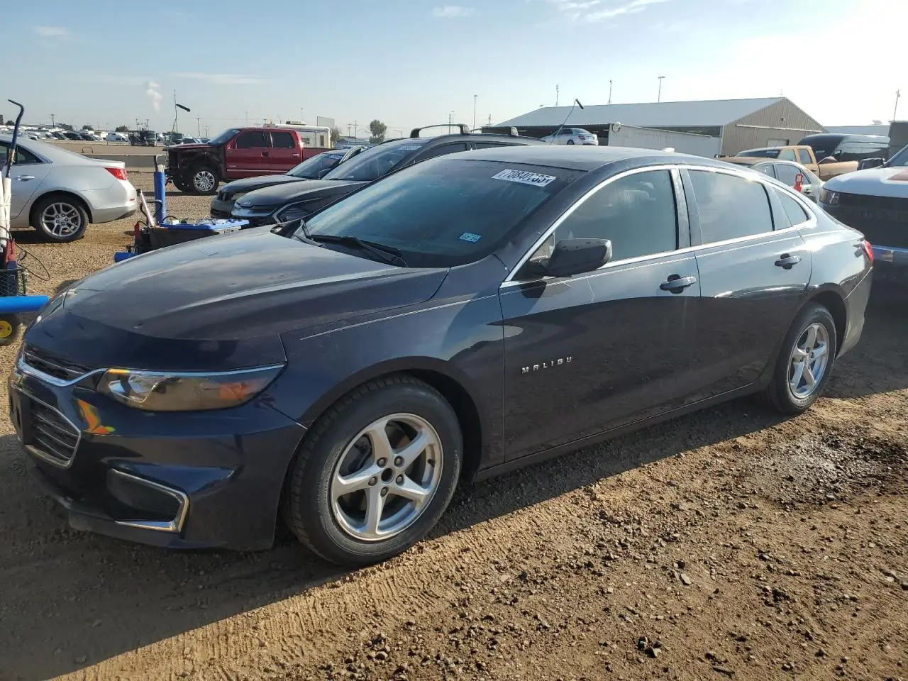 CHEVROLET MALIBU 2018. Lot# 70840735. VIN 1G1ZB5ST0JF217643. Photo 1