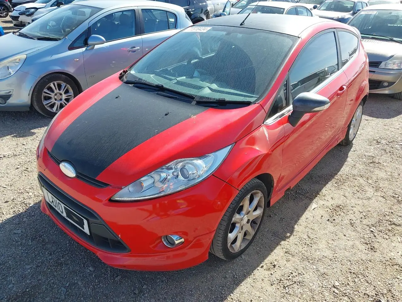 FORD FIESTA ZET 2010. Lot# 75817104. VIN WF0GXXGAJGAY07555. Photo 1