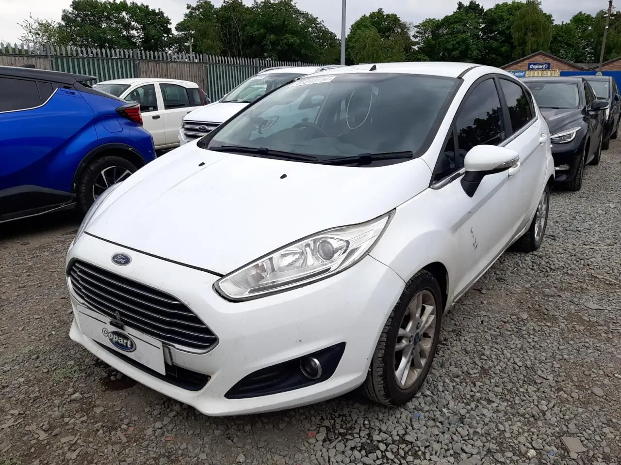 FORD FIESTA ZET 2015. Lot# 64737184. VIN WF0DXXGAKDER10287. Photo 1