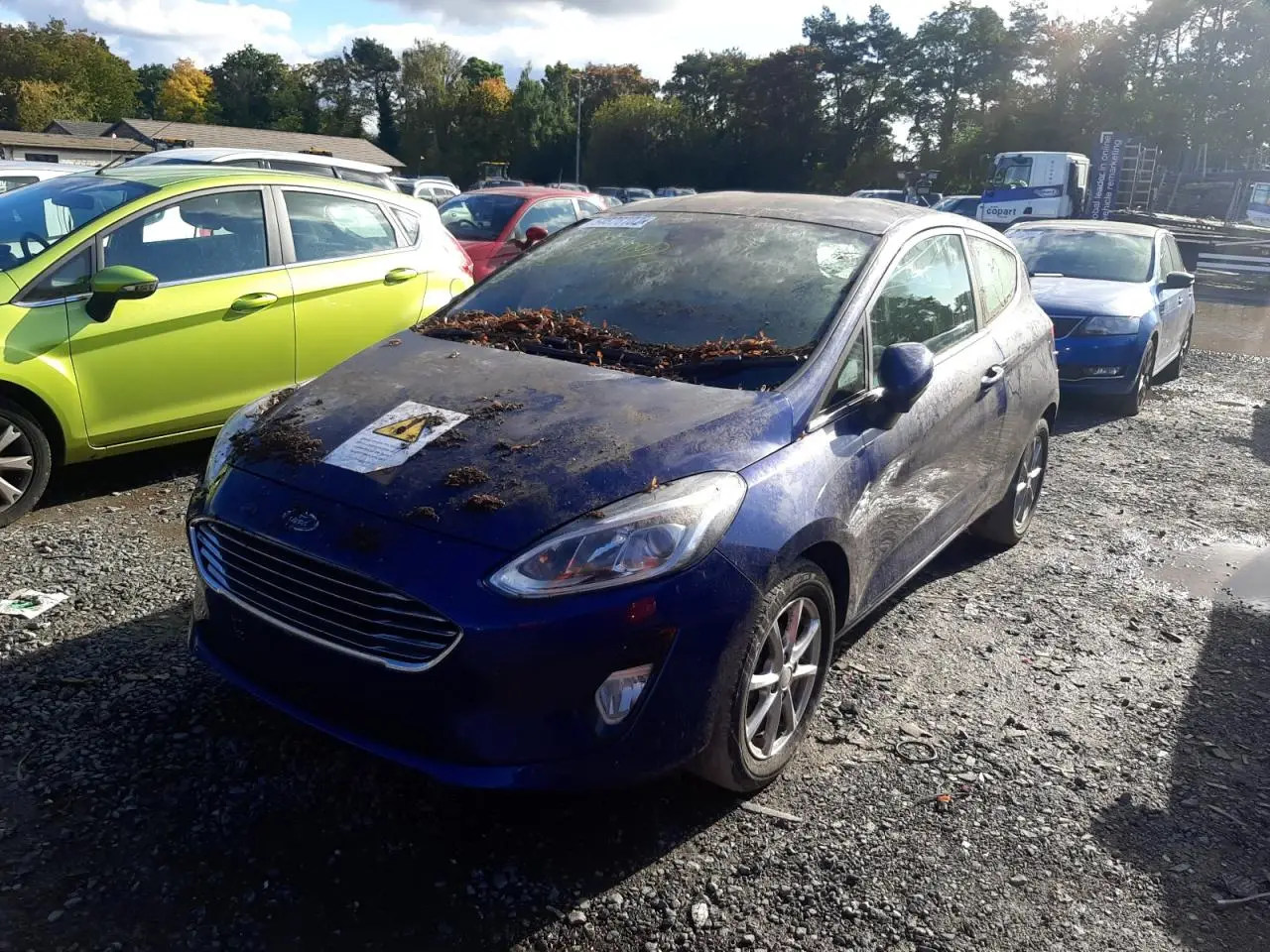 FORD FIESTA ZET 2018. Lot# 54826102. VIN WF0FXXGAHFHR60373. Photo 1