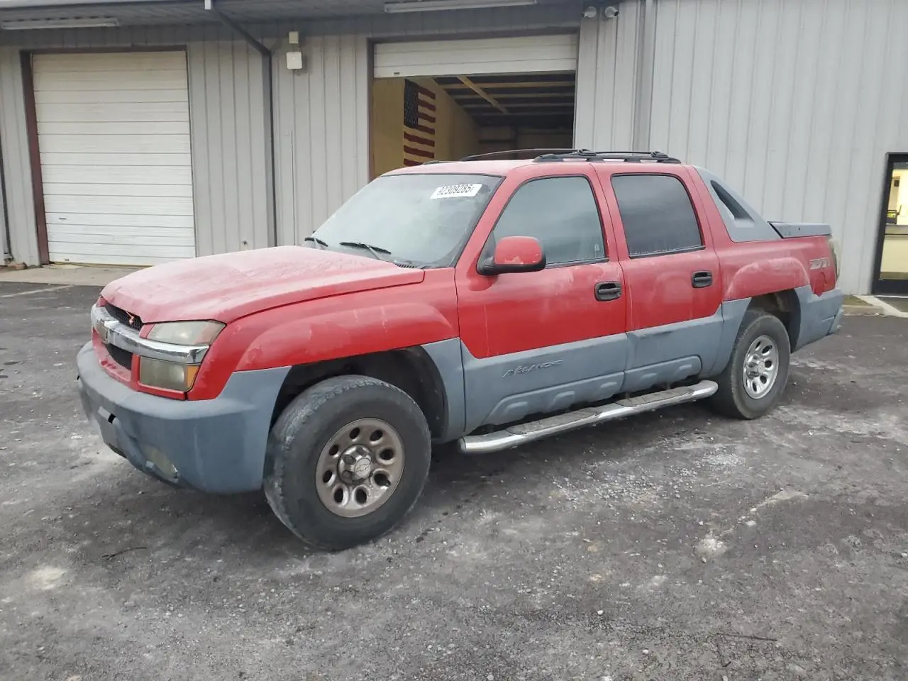CHEVROLET AVALANCHE 2003. Lot# 92309285. VIN 3GNEK13T33G195949. Photo 1