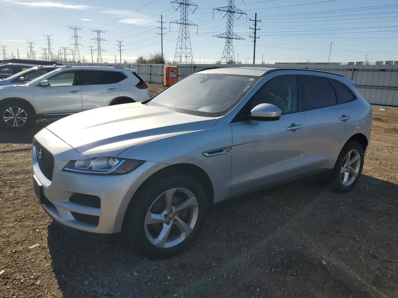 JAGUAR F-PACE 2017. Lot# 92420865. VIN SADCJ2BN4HA095087. Photo 1