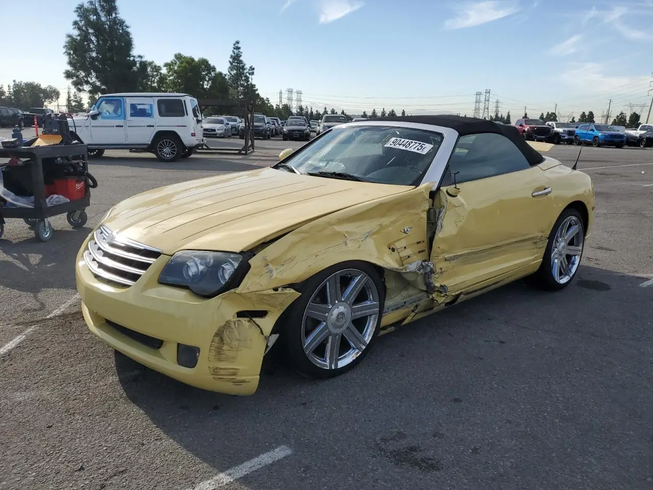 CHRYSLER CROSSFIRE 2005. Lot# 90448775. VIN 1C3AN65L85X032127. Photo 1