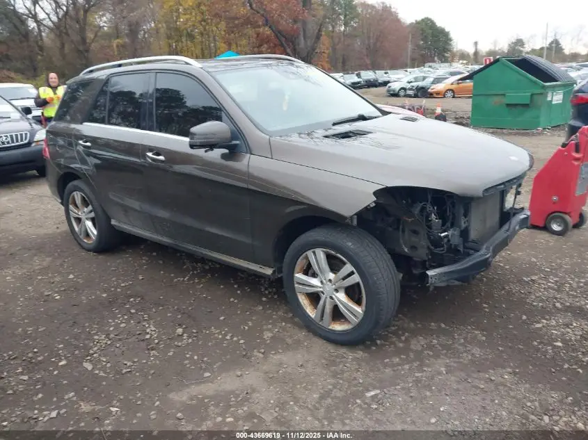 MERCEDES-BENZ ML 350 2013. Lot# 43669619. VIN 4JGDA5JB7DA162294. Photo 1