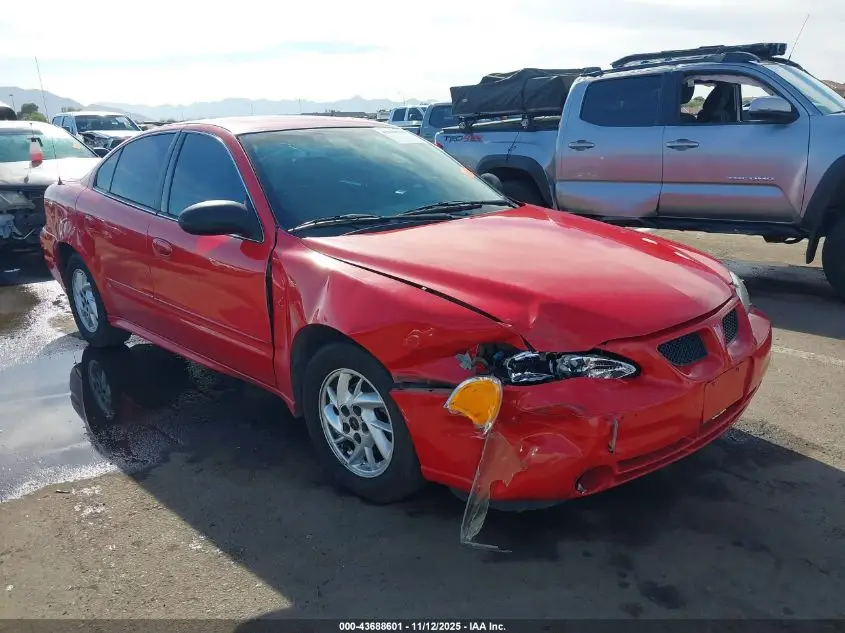 PONTIAC GRAND AM 2003. Lot# 43688601. VIN 1G2NE52F83C246128. Photo 1