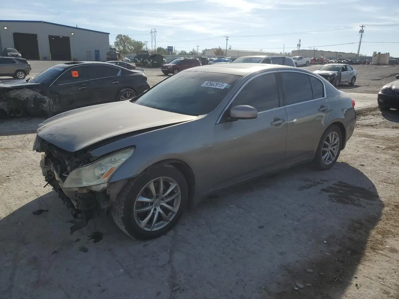 INFINITI G35 2007. Lot# 92662915. VIN JNKBV61F47M822236. Photo 1