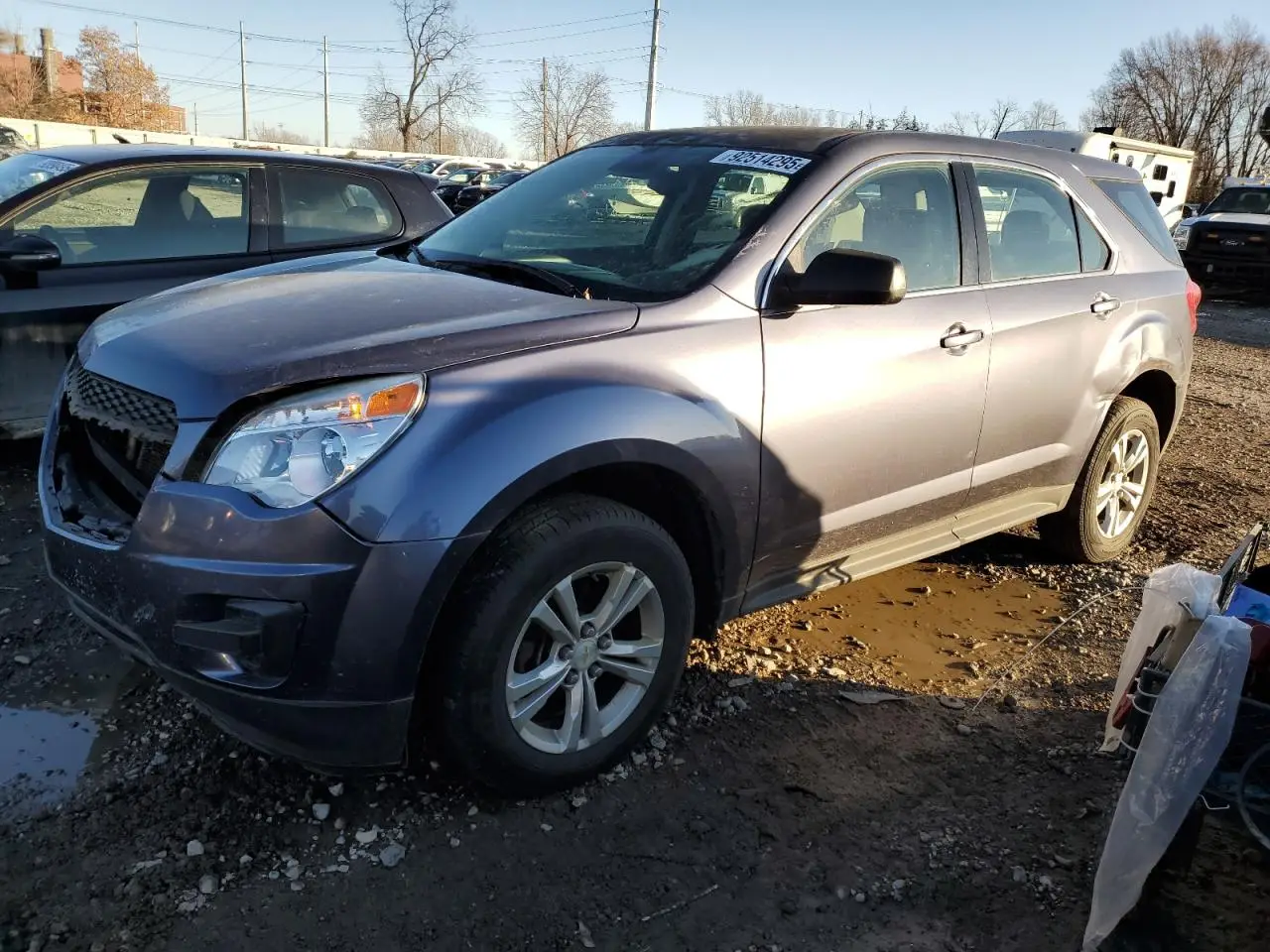 CHEVROLET EQUINOX 2013. Lot# 92514295. VIN 2GNALBEK9D6219464. Photo 1