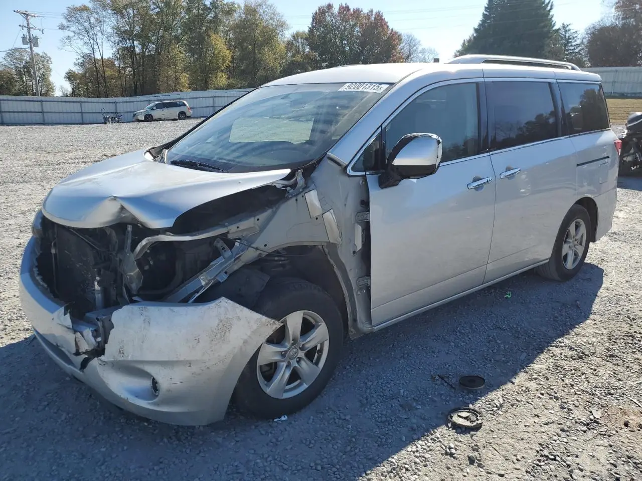 NISSAN QUEST 2016. Lot# 92001315. VIN JN8AE2KP7G9151066. Photo 1