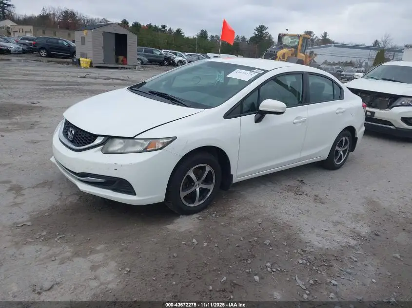 HONDA CIVIC 2015. Lot# 43672275. VIN 19XFB2F7XFE028148. Photo 1
