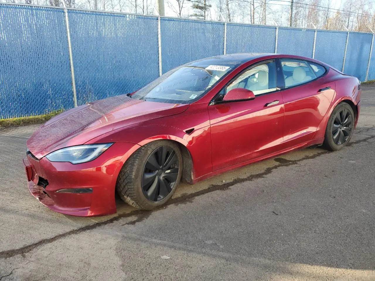 TESLA MODEL S 2023. Lot# 92213385. VIN 5YJSA1E53PF520706. Photo 1