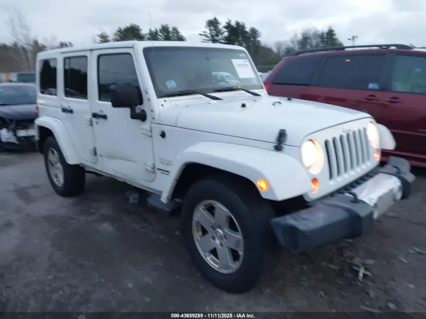 JEEP WRANGLER UNLIMITED 2011. Lot# 43659289. VIN 1J4HA5H14BL538867. Photo 1