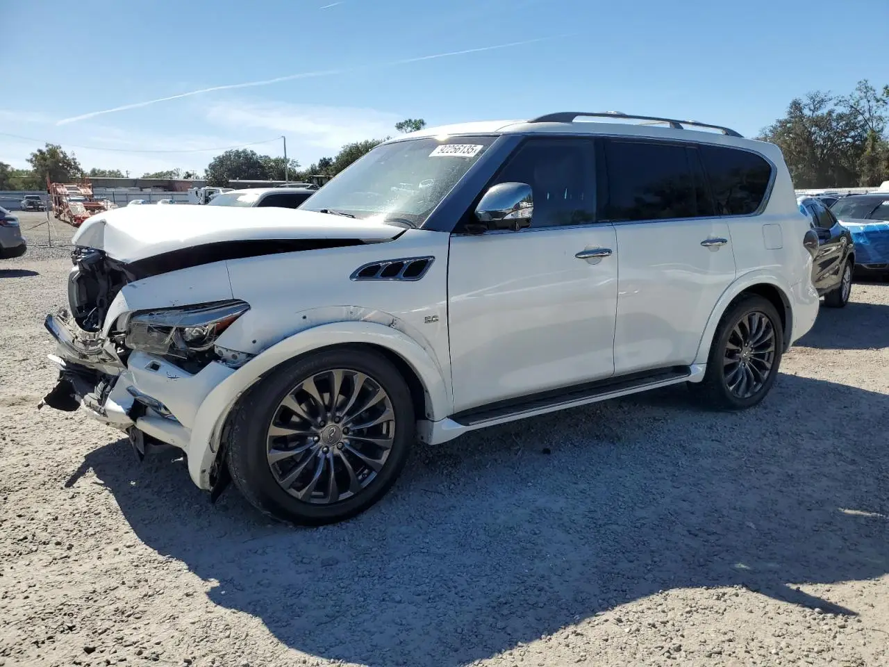 INFINITI QX80 2015. Lot# 92256135. VIN JN8AZ2NE7F9084319. Photo 1