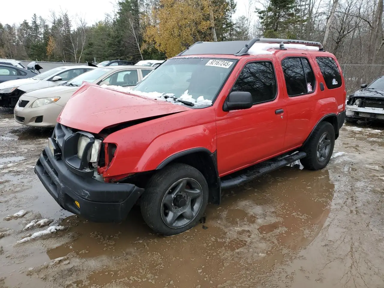 NISSAN XTERRA 2000. Lot# 92167245. VIN 5N1ED28Y2YC536647. Photo 1