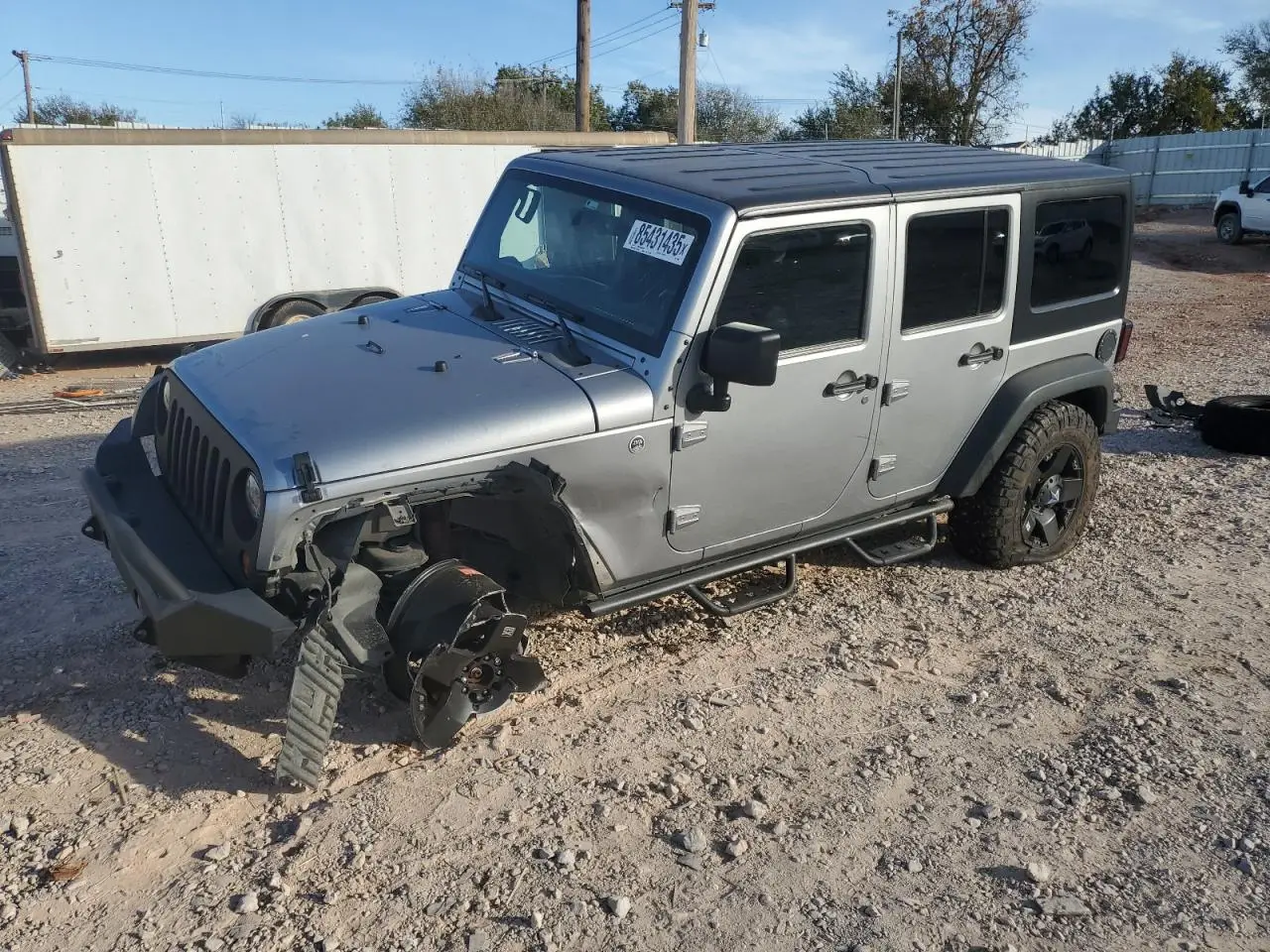 JEEP WRANGLER 2013. Lot# 85431435. VIN 1C4BJWDG2DL677068. Photo 1