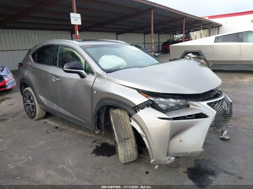LEXUS NX 200T 2016. Lot# 43657605. VIN JTJBARBZ8G2087504. Photo 1