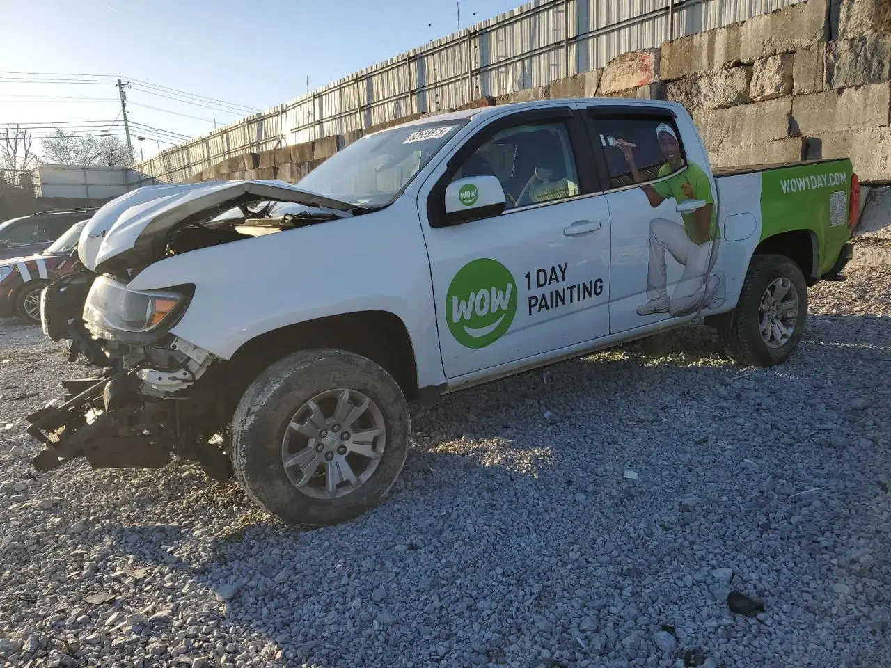 CHEVROLET COLORADO 2018. Lot# 92655875. VIN 1GCGTCEN7J1160710. Photo 1