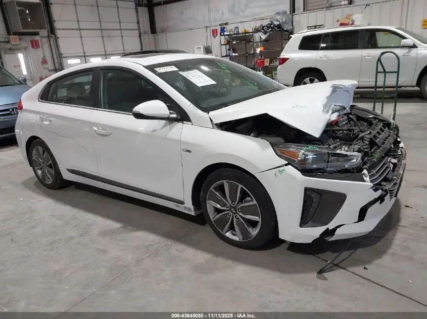 HYUNDAI IONIQ HYBRID 2019. Lot# 43645050. VIN KMHC85LC6KU136309. Photo 1