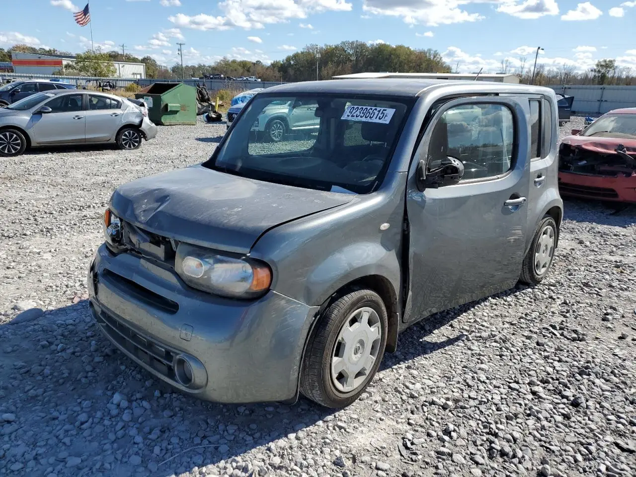 NISSAN CUBE 2010. Lot# 92396615. VIN JN8AZ2KR2AT166428. Photo 1