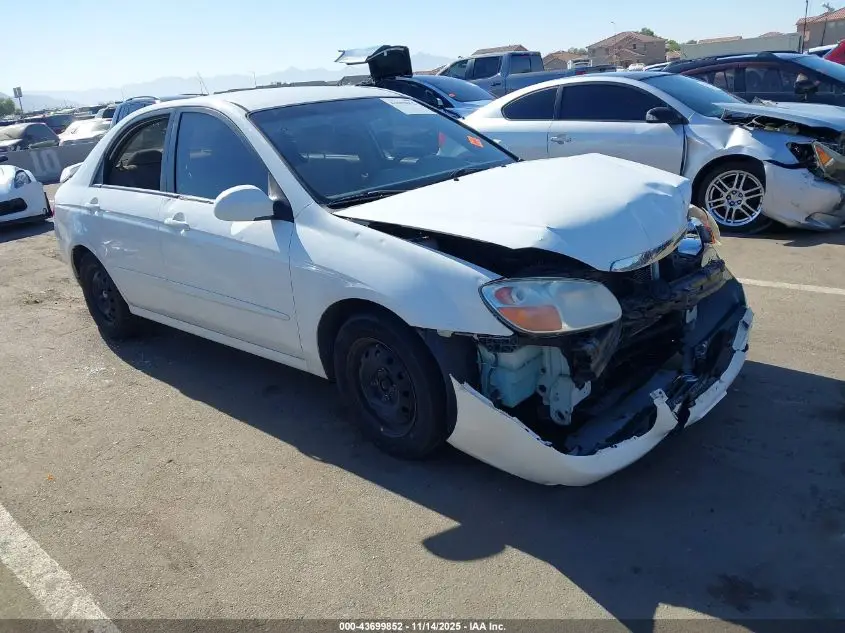 KIA SPECTRA 2008. Lot# 43699852. VIN KNAFE121385571100. Photo 1