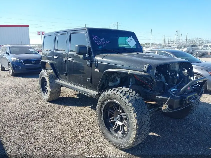 JEEP WRANGLER UNLIMITED 2016. Lot# 43677904. VIN 1C4BJWEG1GL258440. Photo 1